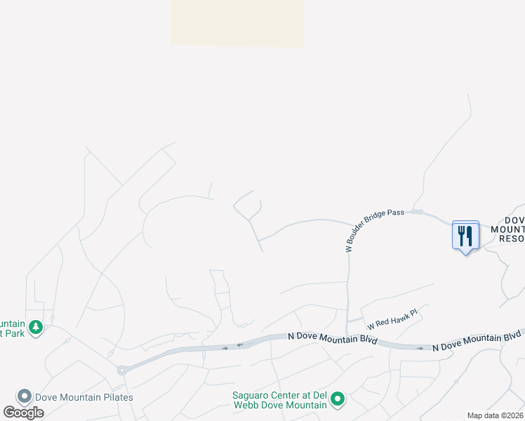 map of restaurants, bars, coffee shops, grocery stores, and more near 7093 West Quiet Brook Place in Marana
