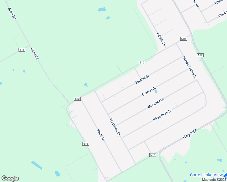 map of restaurants, bars, coffee shops, grocery stores, and more near 10913 Foothill Drive in Venus