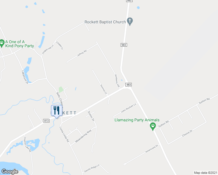 map of restaurants, bars, coffee shops, grocery stores, and more near 112 Sunrise Ct in Palmer