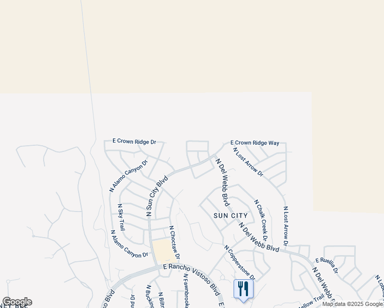 map of restaurants, bars, coffee shops, grocery stores, and more near 14745 North Palmwood Drive in Oro Valley