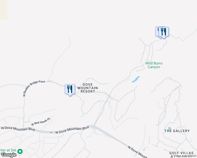 map of restaurants, bars, coffee shops, grocery stores, and more near 6280 West Rockpoint Ridge Place in Marana