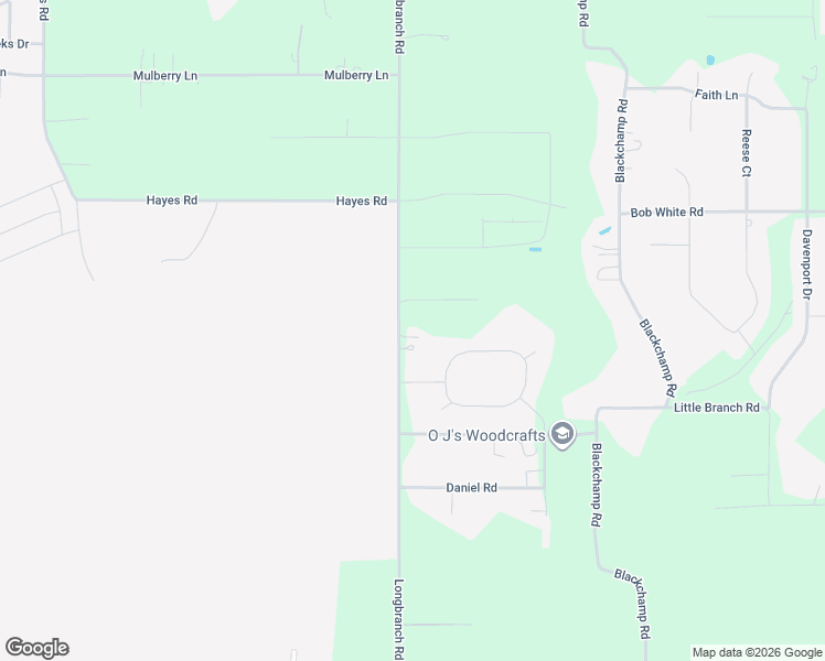 map of restaurants, bars, coffee shops, grocery stores, and more near 860 Longbranch Road in Waxahachie