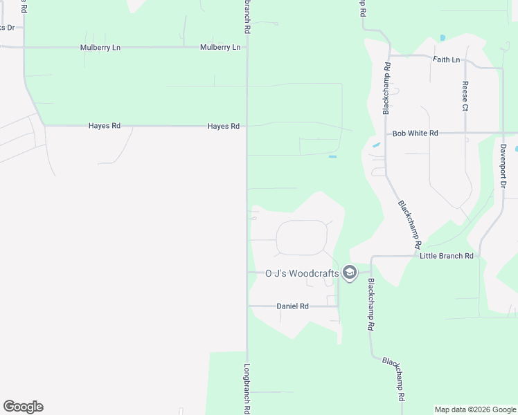 map of restaurants, bars, coffee shops, grocery stores, and more near 860 Longbranch Road in Waxahachie