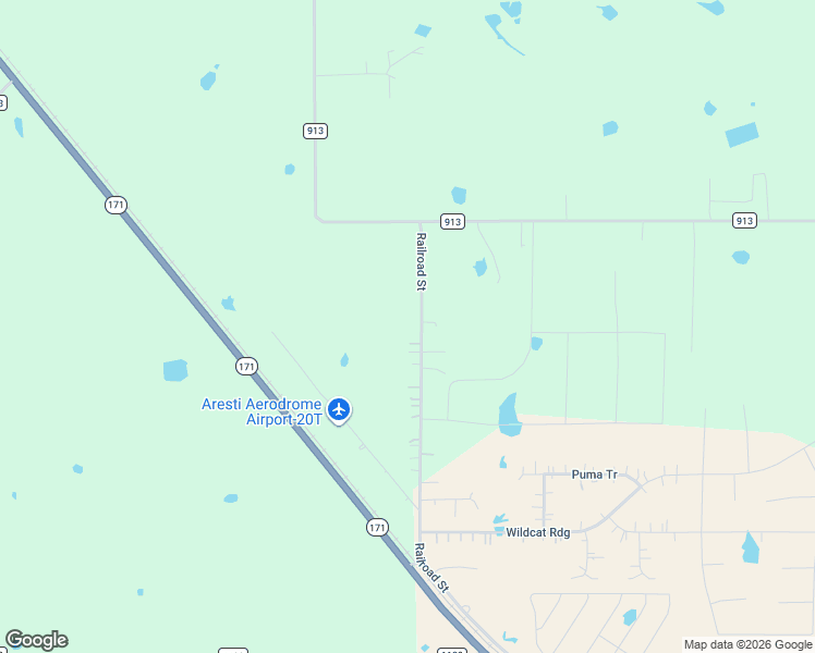 map of restaurants, bars, coffee shops, grocery stores, and more near 10501 County Road 1001 in Godley
