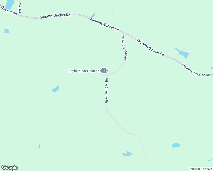 map of restaurants, bars, coffee shops, grocery stores, and more near Willie Chandler Road in Lauderdale County