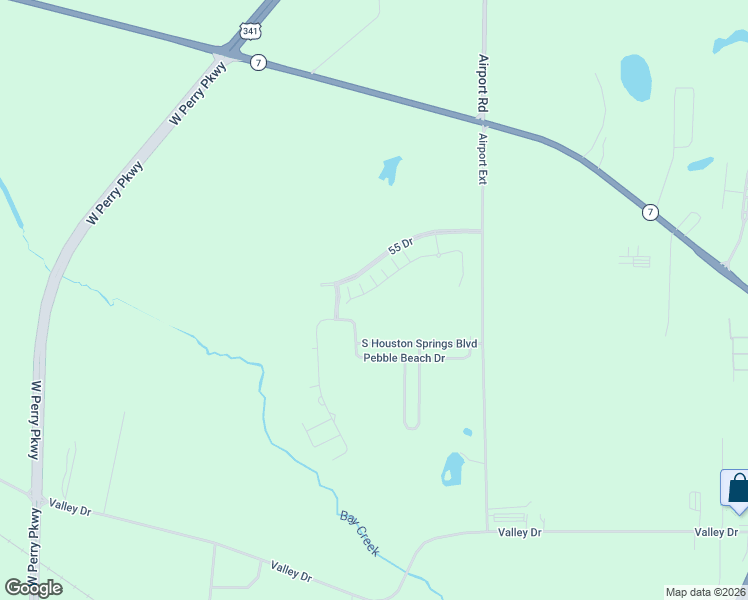 map of restaurants, bars, coffee shops, grocery stores, and more near 1501 Quail Run Lane in Perry