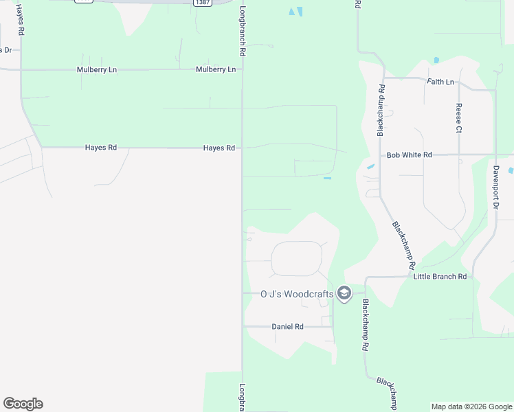 map of restaurants, bars, coffee shops, grocery stores, and more near 830 Longbranch Road in Midlothian