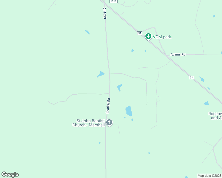 map of restaurants, bars, coffee shops, grocery stores, and more near 2263 Cr 1019 in Marshall