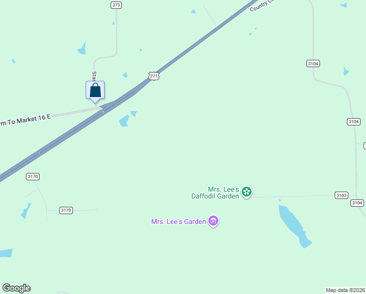 map of restaurants, bars, coffee shops, grocery stores, and more near 21022 U.S. 271 in Gladewater