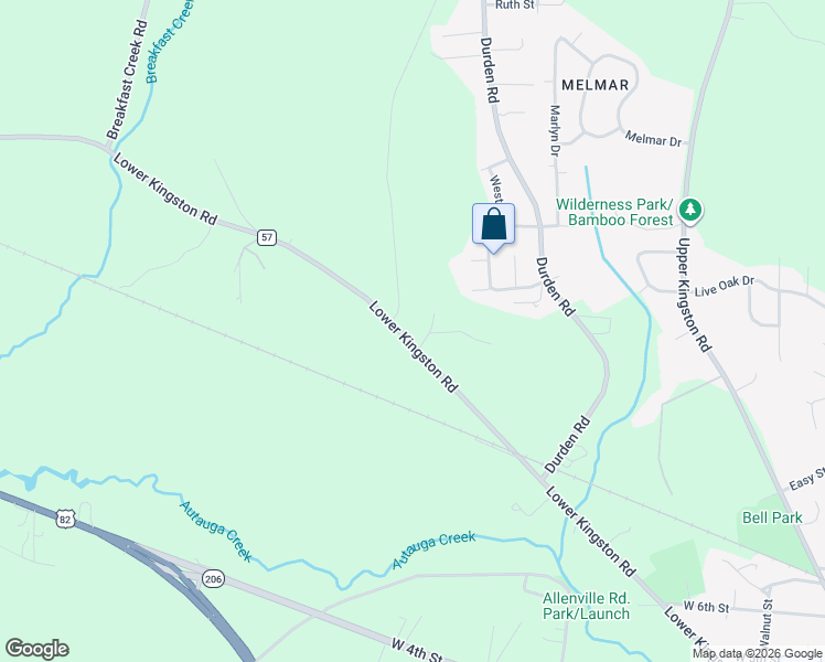 map of restaurants, bars, coffee shops, grocery stores, and more near 964 Lower Kingston Road in Prattville