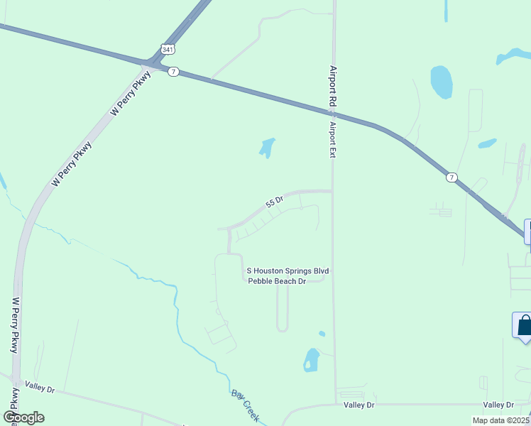 map of restaurants, bars, coffee shops, grocery stores, and more near 2303 Quail Ridge Lane in Perry