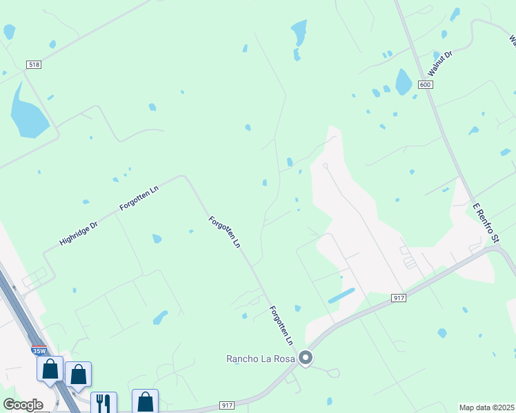 map of restaurants, bars, coffee shops, grocery stores, and more near 4217 Oak Drive in Alvarado