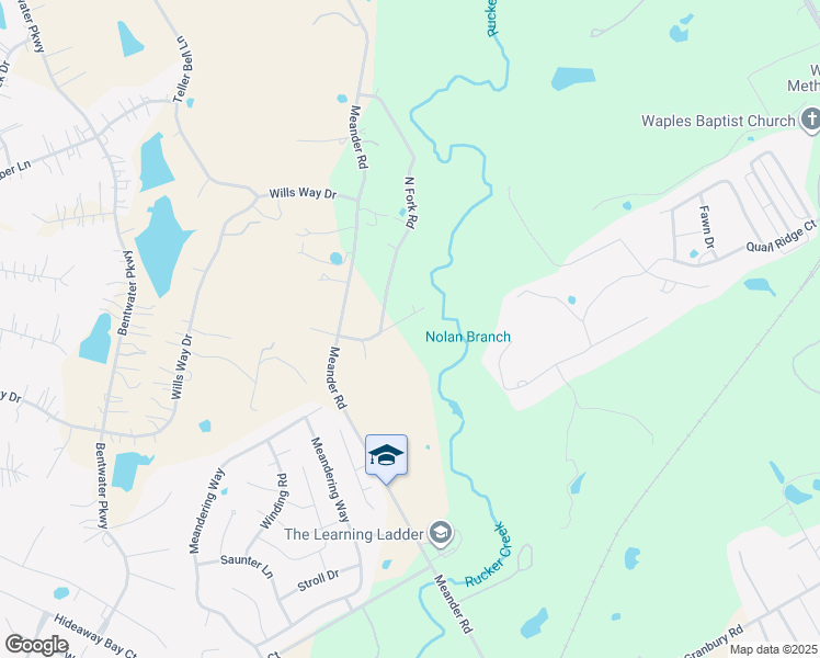 map of restaurants, bars, coffee shops, grocery stores, and more near 3019 North Fork Court in Granbury