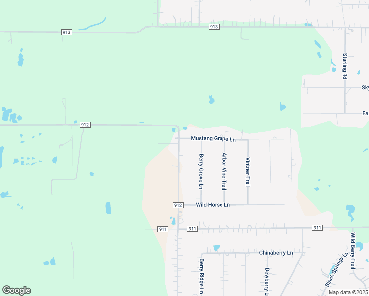 map of restaurants, bars, coffee shops, grocery stores, and more near 6744 County Road 912 in Joshua