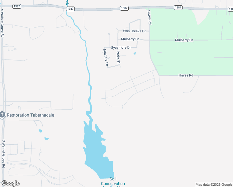 map of restaurants, bars, coffee shops, grocery stores, and more near 5220 Redwood Ln in Midlothian