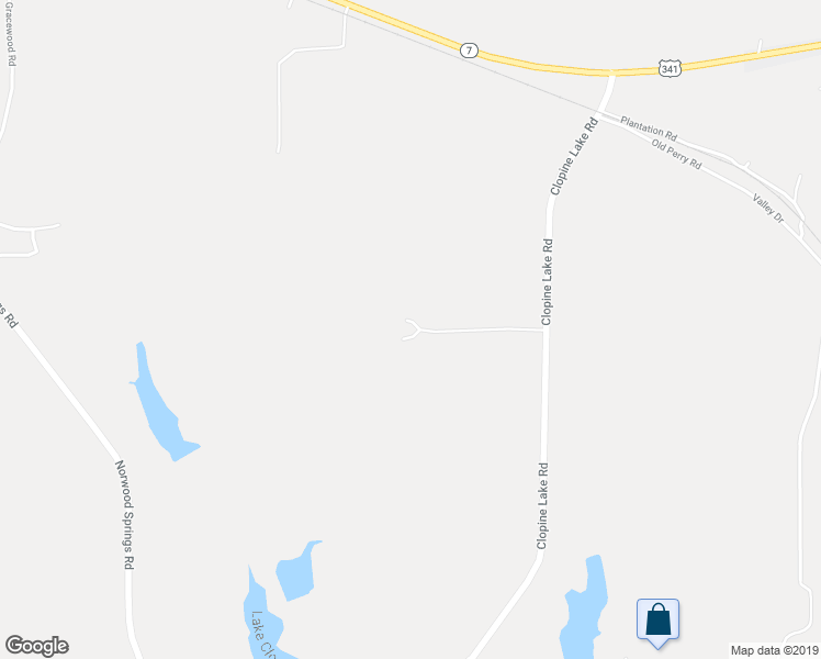 map of restaurants, bars, coffee shops, grocery stores, and more near 580 Clopine Lake Road in Fort Valley