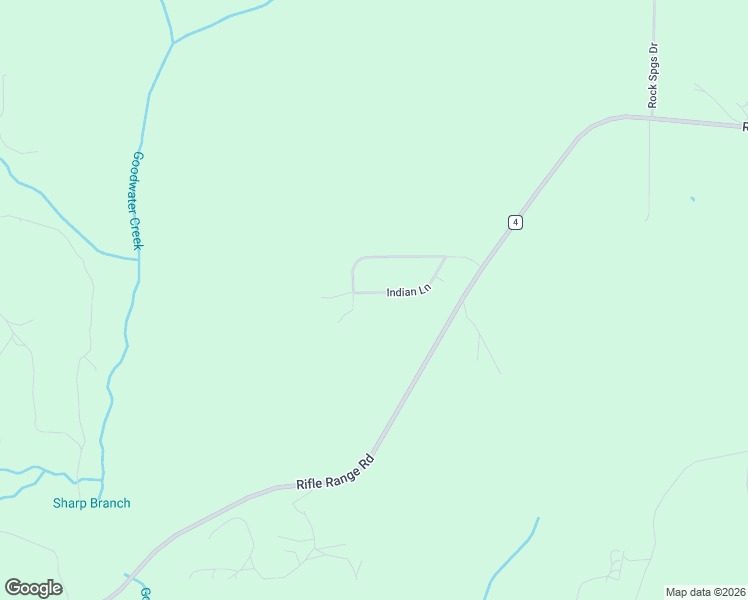 map of restaurants, bars, coffee shops, grocery stores, and more near 80 Indian Lane in Tallassee