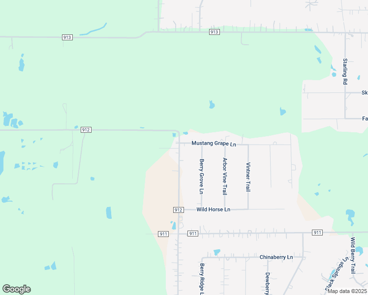 map of restaurants, bars, coffee shops, grocery stores, and more near 6744 County Road 912 in Joshua
