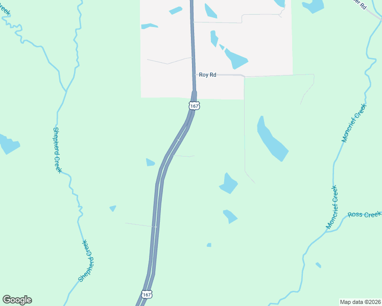 map of restaurants, bars, coffee shops, grocery stores, and more near 8339 U.S. 167 in Ruston