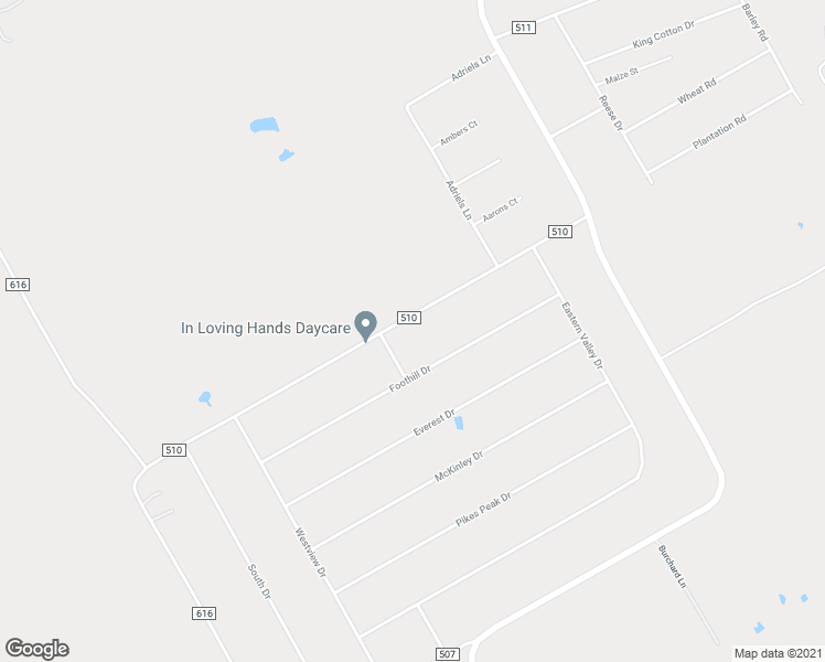 map of restaurants, bars, coffee shops, grocery stores, and more near 11108 County Road 510 in Venus