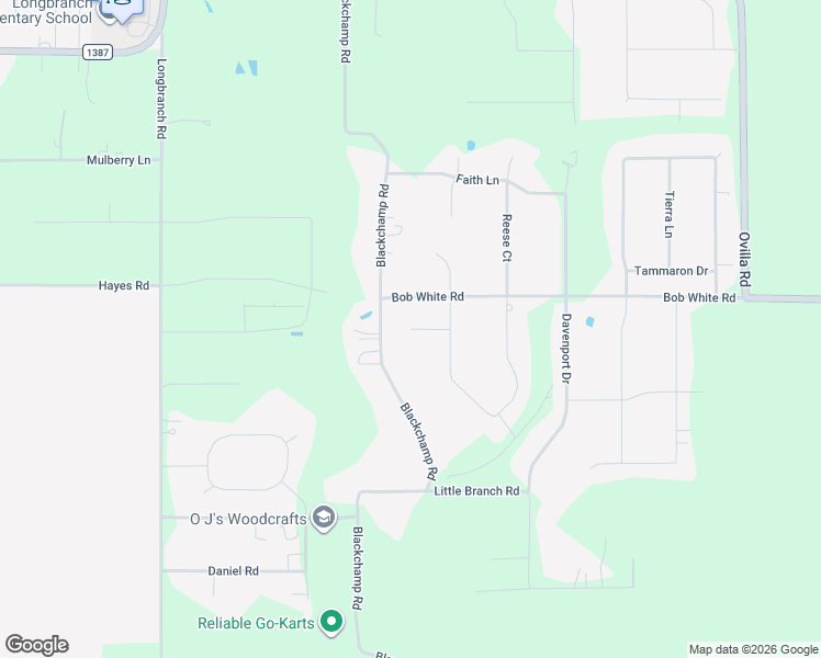 map of restaurants, bars, coffee shops, grocery stores, and more near 651 Cross Creek Court in Midlothian