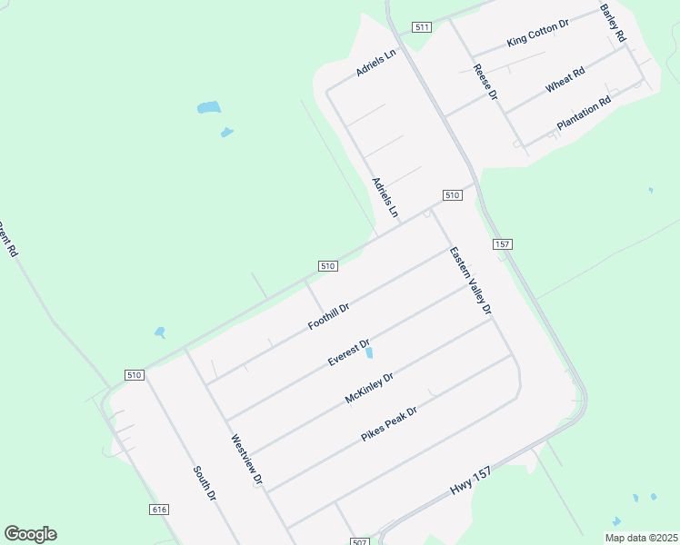map of restaurants, bars, coffee shops, grocery stores, and more near 11108 County Road 510 in Venus