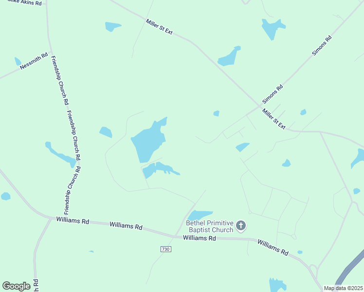 map of restaurants, bars, coffee shops, grocery stores, and more near 523 Pear Orchard Road in Statesboro