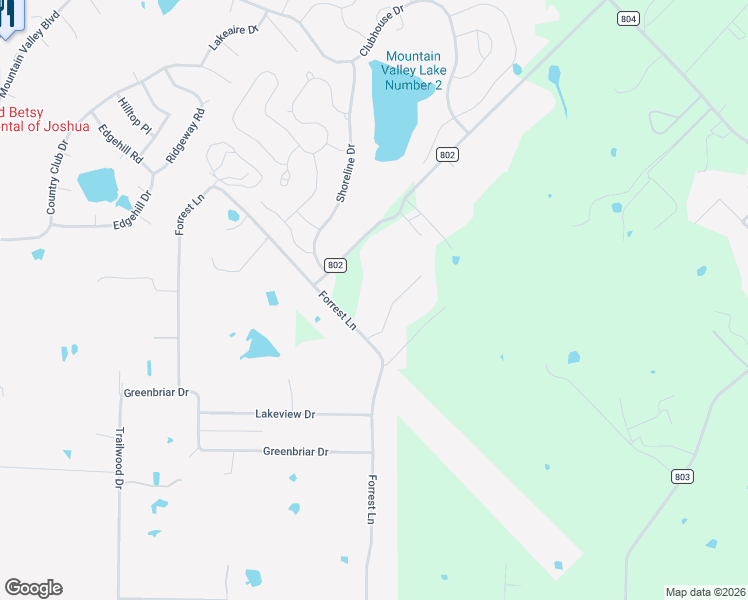 map of restaurants, bars, coffee shops, grocery stores, and more near 7 Fox Hollow Drive in Burleson