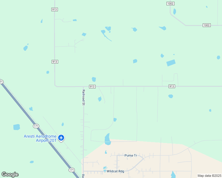 map of restaurants, bars, coffee shops, grocery stores, and more near 8805-9089 County Road 913 in Godley