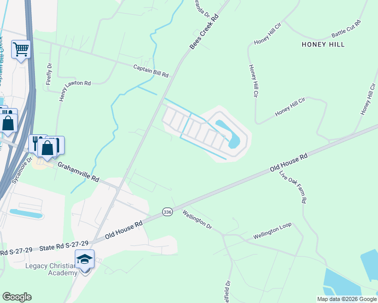 map of restaurants, bars, coffee shops, grocery stores, and more near 963 Ridgeland Lakes Drive in Ridgeland