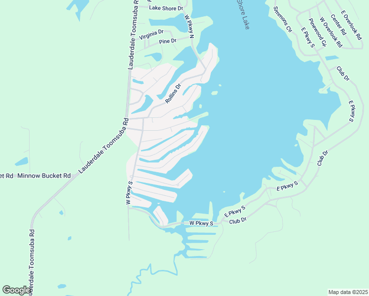 map of restaurants, bars, coffee shops, grocery stores, and more near 3706 Kay Drive in Lauderdale