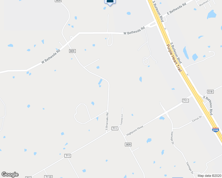 map of restaurants, bars, coffee shops, grocery stores, and more near 1203 South Briaroaks Road in Cleburne