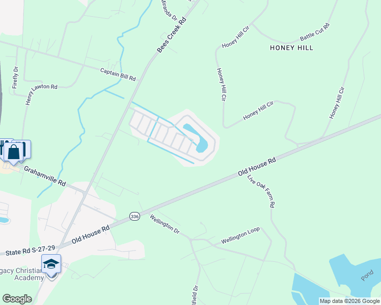 map of restaurants, bars, coffee shops, grocery stores, and more near 482 Ridgeland Lakes Drive in Ridgeland