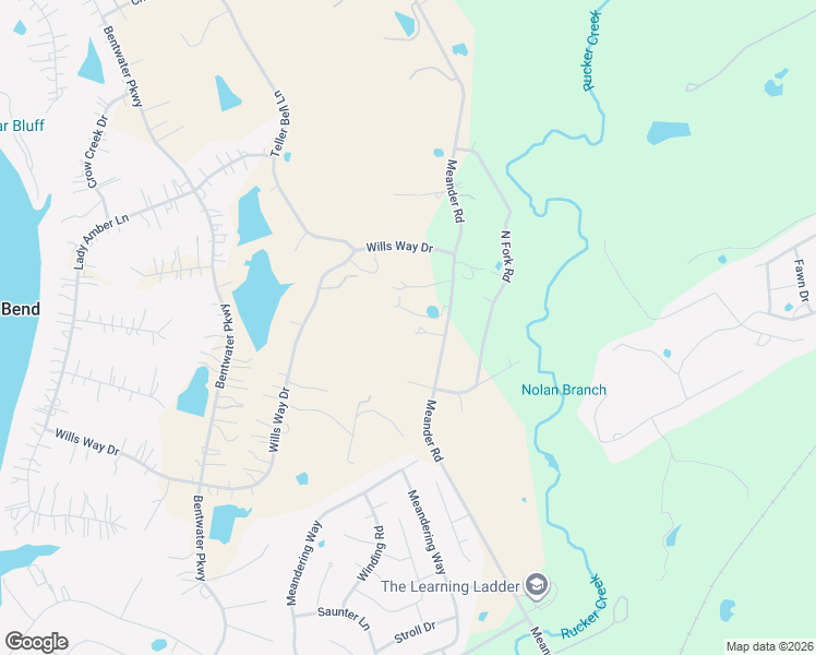map of restaurants, bars, coffee shops, grocery stores, and more near 1208 Meander Rd in Granbury