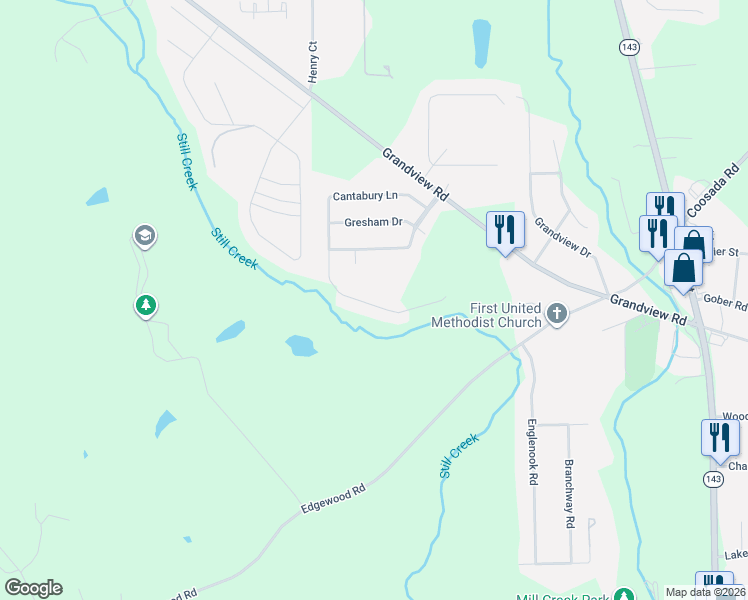 map of restaurants, bars, coffee shops, grocery stores, and more near 354 Cantabury Lane in Millbrook