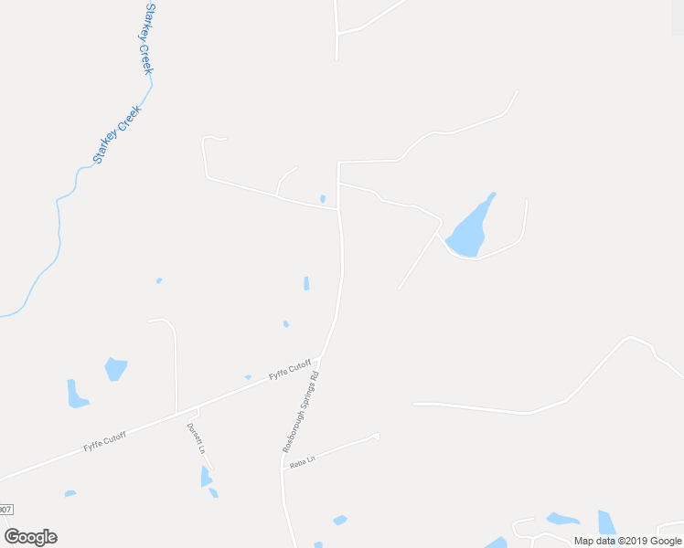 map of restaurants, bars, coffee shops, grocery stores, and more near Rosborough Springs Road in Marshall