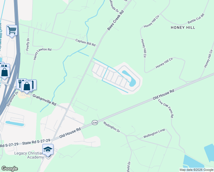 map of restaurants, bars, coffee shops, grocery stores, and more near 963 Ridgeland Lakes Drive in Ridgeland