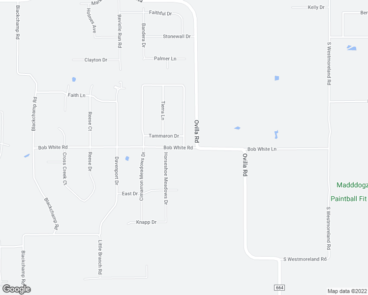 map of restaurants, bars, coffee shops, grocery stores, and more near 8005 Bob White Road in Waxahachie