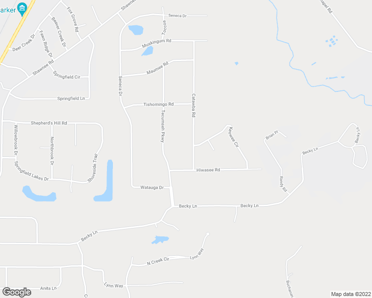map of restaurants, bars, coffee shops, grocery stores, and more near 123 Catawba Road in Waxahachie