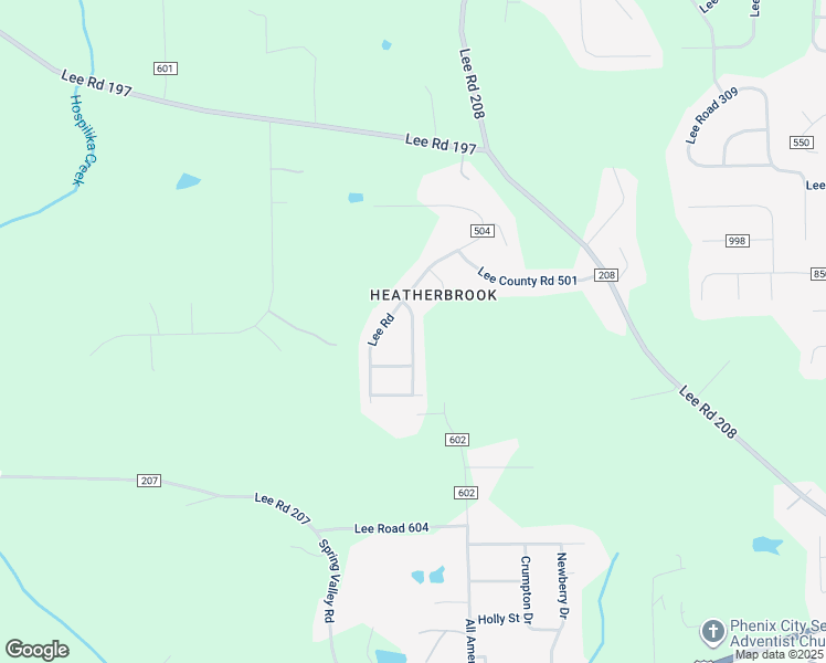 map of restaurants, bars, coffee shops, grocery stores, and more near 74 Lee Road 2033 in Phenix City