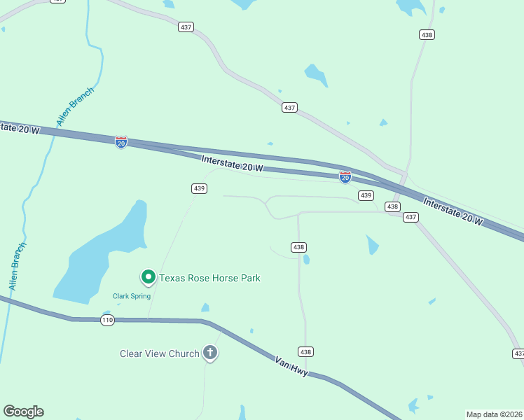 map of restaurants, bars, coffee shops, grocery stores, and more near 19589 Dove Ridge Lane in Lindale