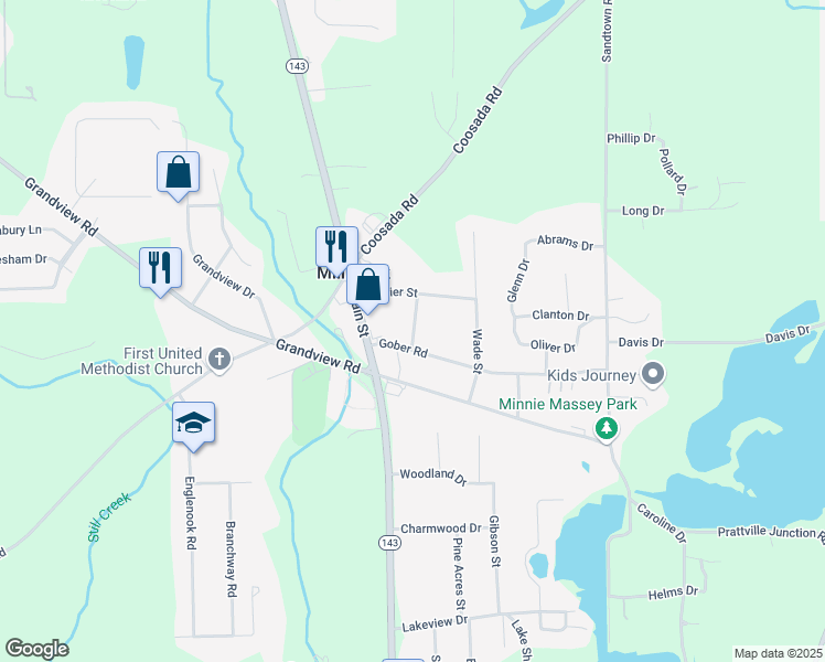 map of restaurants, bars, coffee shops, grocery stores, and more near 3316 Branch Street in Millbrook