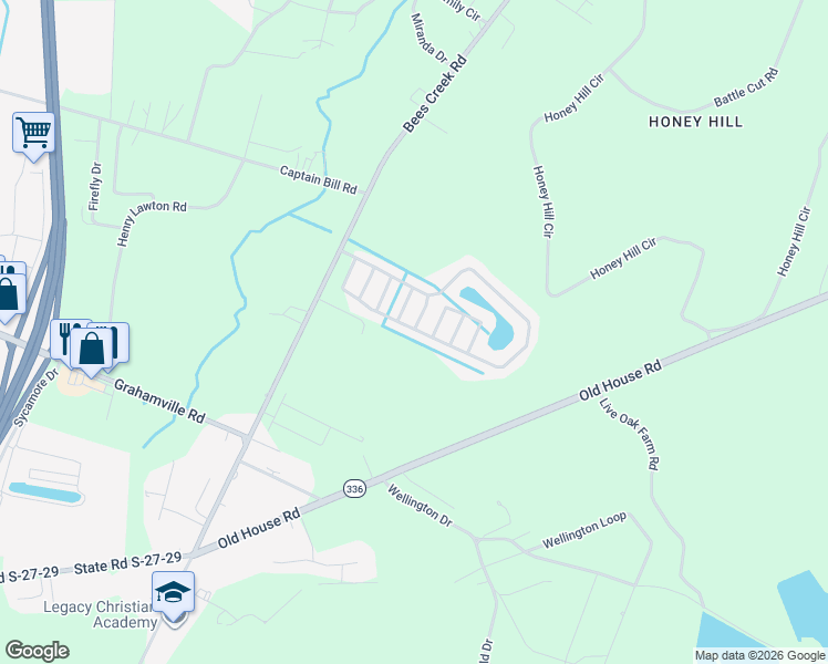 map of restaurants, bars, coffee shops, grocery stores, and more near 963 Ridgeland Lakes Drive in Ridgeland