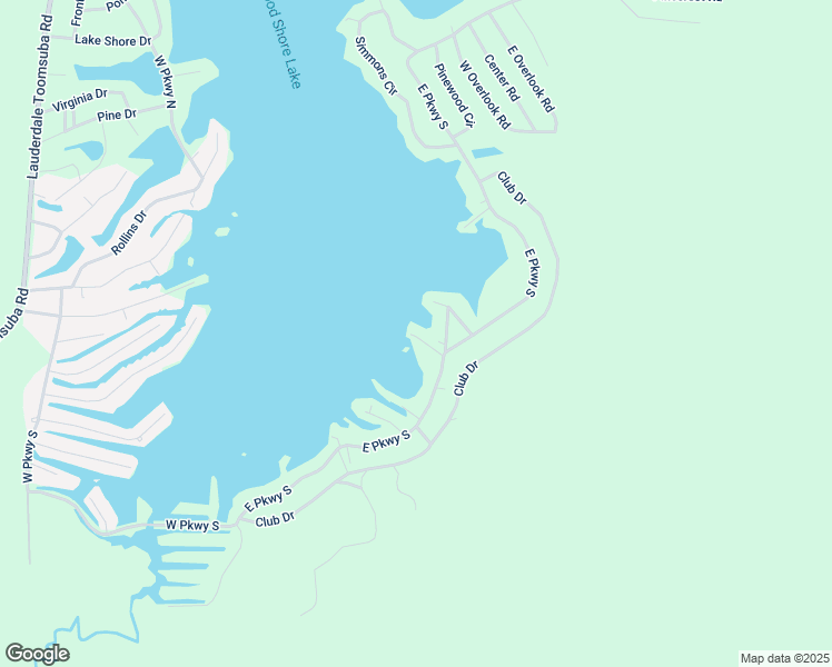 map of restaurants, bars, coffee shops, grocery stores, and more near 3955 Dogwood Lane in Lauderdale
