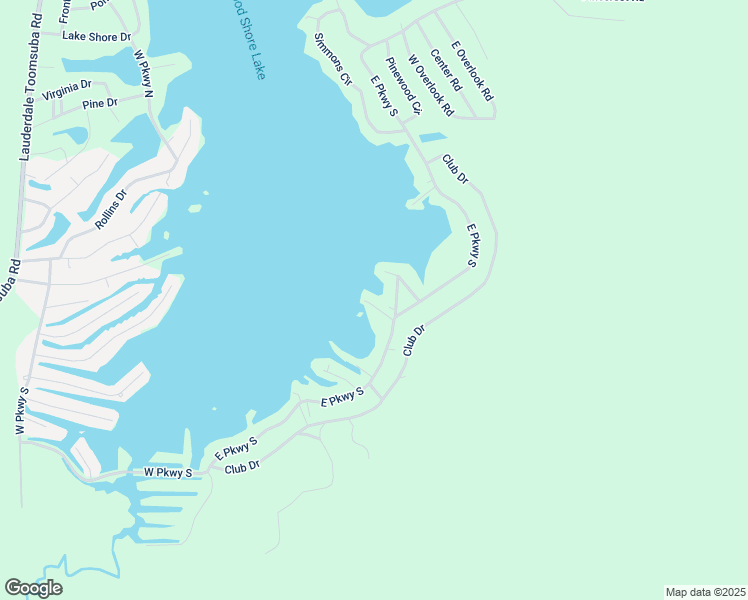 map of restaurants, bars, coffee shops, grocery stores, and more near 3955 Dogwood Lane in Lauderdale