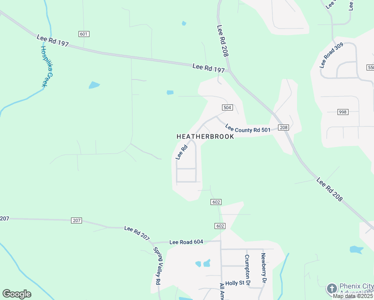 map of restaurants, bars, coffee shops, grocery stores, and more near 74 Lee Road 2033 in Phenix City