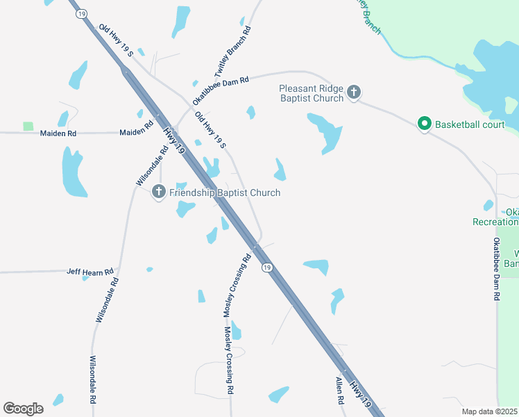 map of restaurants, bars, coffee shops, grocery stores, and more near 8576 Old Highway 19 South in Collinsville