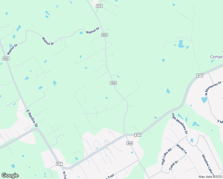 map of restaurants, bars, coffee shops, grocery stores, and more near 9929 County Road 604 in Alvarado