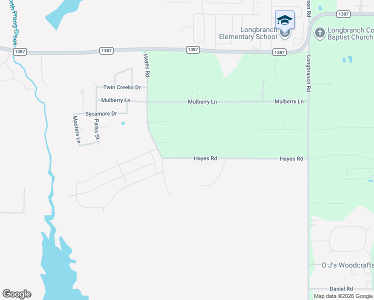 map of restaurants, bars, coffee shops, grocery stores, and more near 6240 Hayes Road in Midlothian
