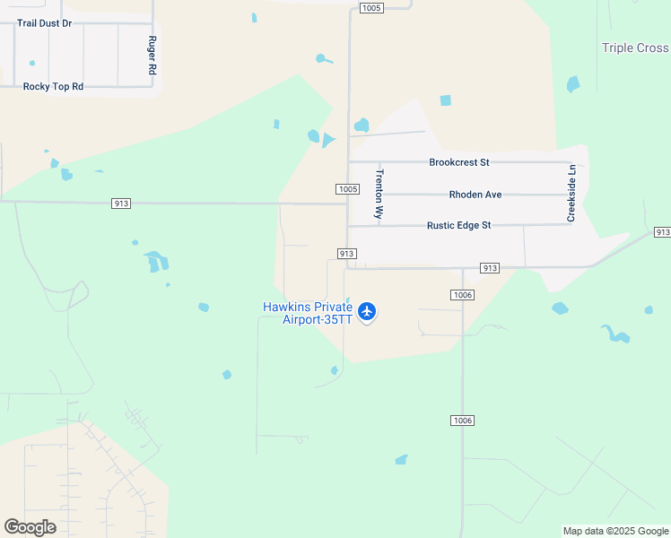 map of restaurants, bars, coffee shops, grocery stores, and more near 6809 County Road 913 in Godley
